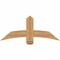 Ekena Millwork Bellingham Timber Gable Bracket, Western Red Cedar, 48"W x 20"H x 5 1/2"D x 5 1/2"F, 10/12 Pitch GBW048X20X0606BEL00SWR - alternate 1